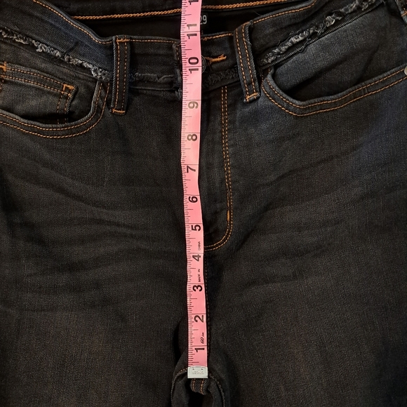 Judy Blue Ashland High Rise Slim Bootcut Black Wash Jeans Size 9/29 - Picture 9 of 11